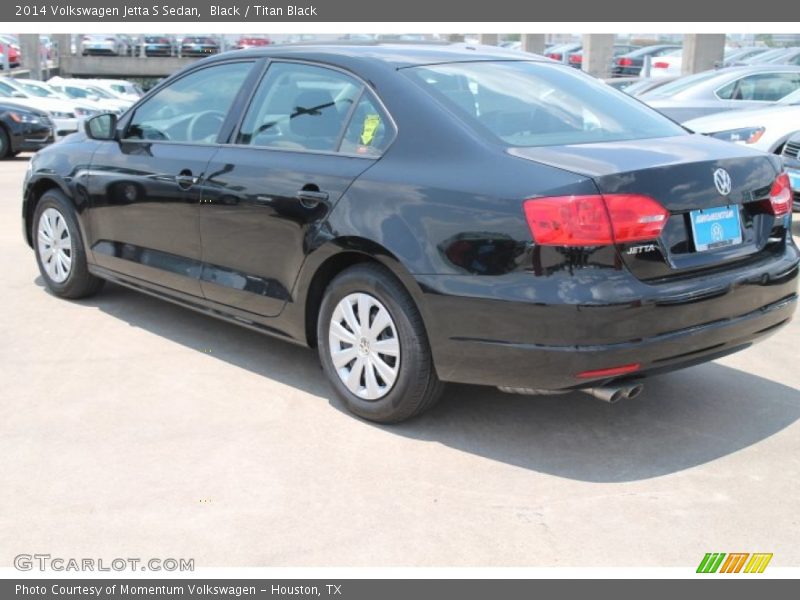 Black / Titan Black 2014 Volkswagen Jetta S Sedan