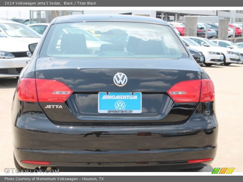 Black / Titan Black 2014 Volkswagen Jetta S Sedan