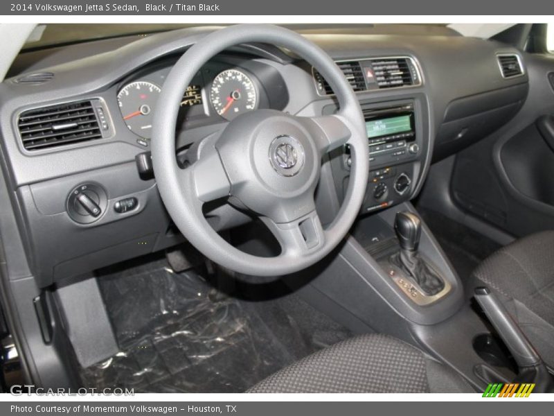 Black / Titan Black 2014 Volkswagen Jetta S Sedan