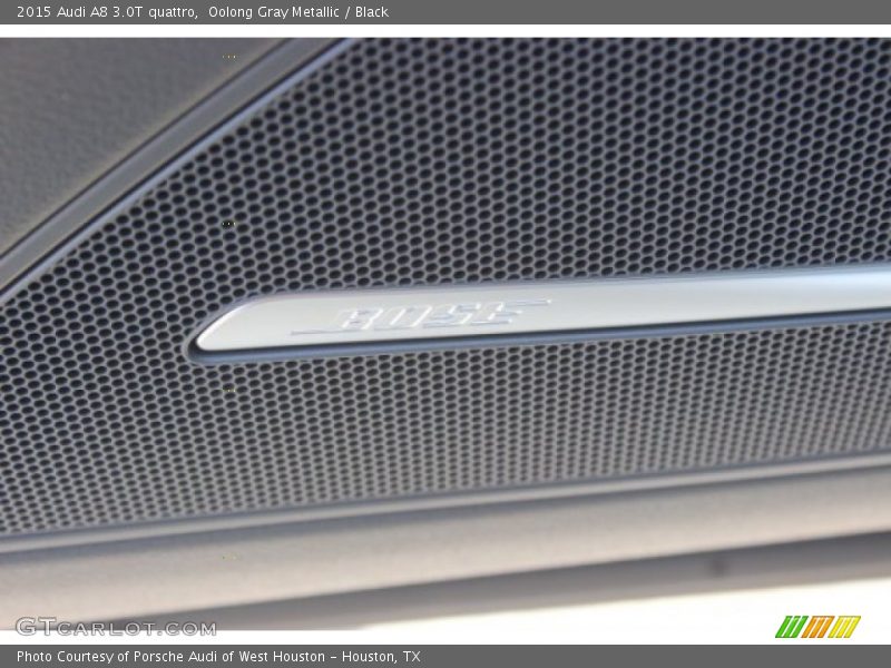 Oolong Gray Metallic / Black 2015 Audi A8 3.0T quattro