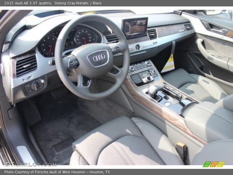  2015 A8 3.0T quattro Black Interior