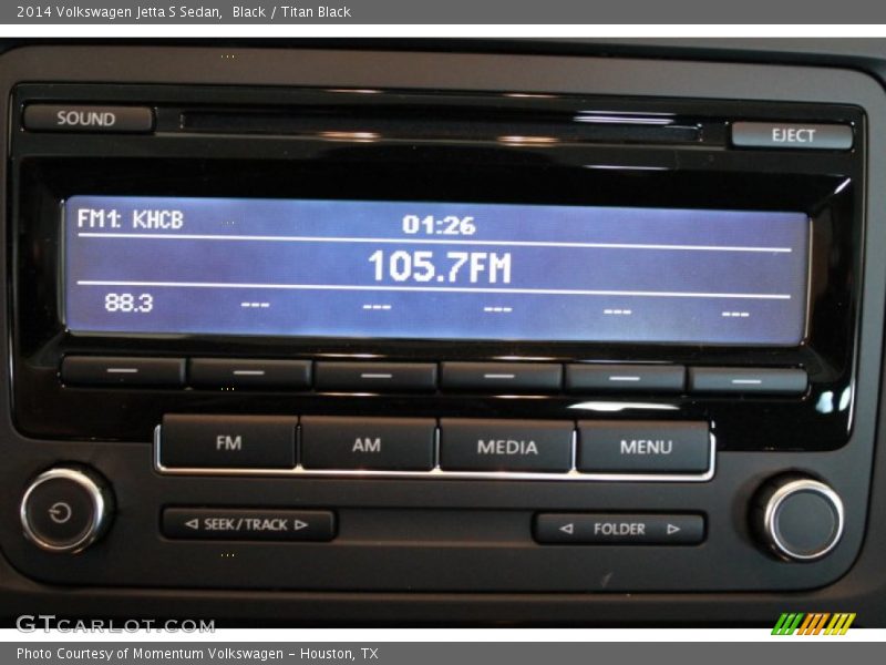 Black / Titan Black 2014 Volkswagen Jetta S Sedan