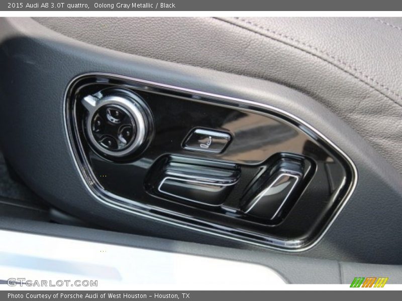 Oolong Gray Metallic / Black 2015 Audi A8 3.0T quattro