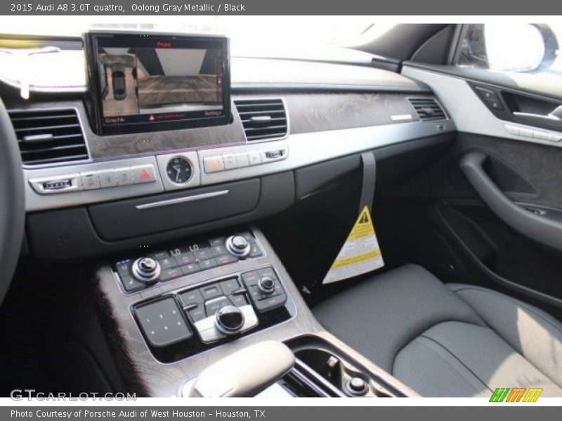 Oolong Gray Metallic / Black 2015 Audi A8 3.0T quattro
