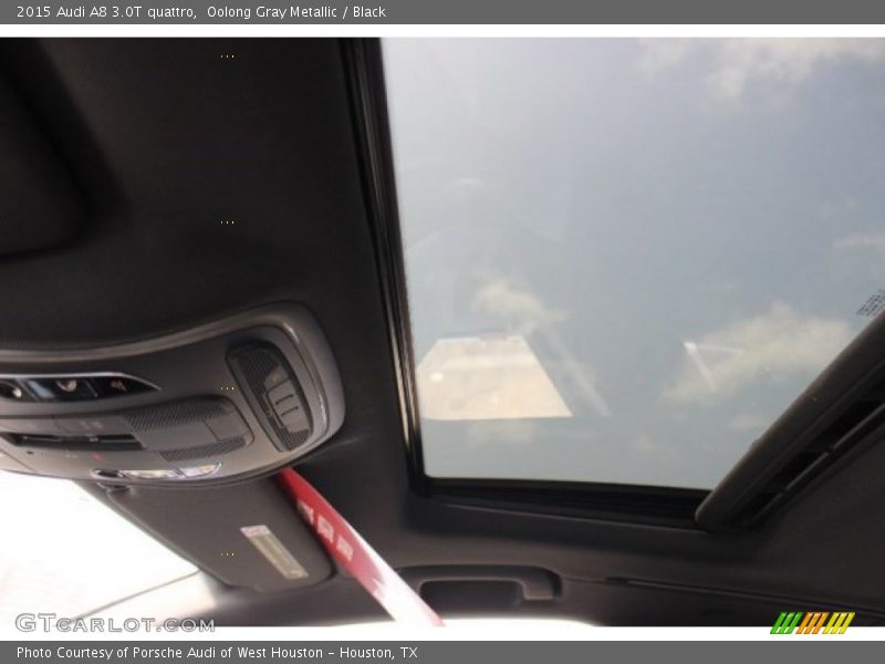 Oolong Gray Metallic / Black 2015 Audi A8 3.0T quattro