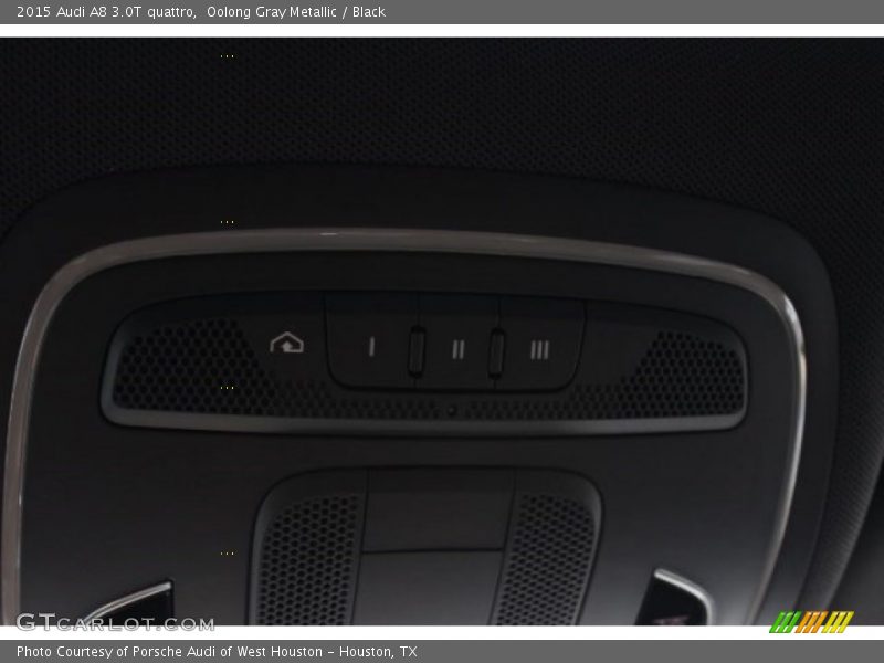 Oolong Gray Metallic / Black 2015 Audi A8 3.0T quattro