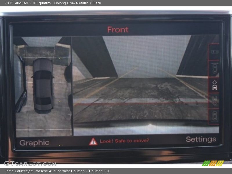 Oolong Gray Metallic / Black 2015 Audi A8 3.0T quattro