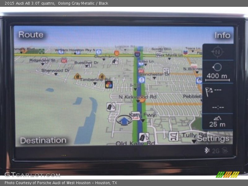Navigation of 2015 A8 3.0T quattro