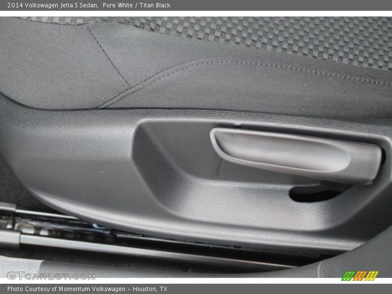 Pure White / Titan Black 2014 Volkswagen Jetta S Sedan
