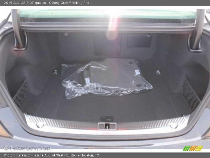 Oolong Gray Metallic / Black 2015 Audi A8 3.0T quattro