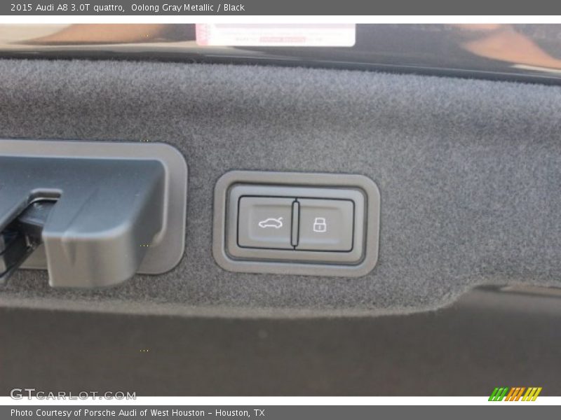 Oolong Gray Metallic / Black 2015 Audi A8 3.0T quattro