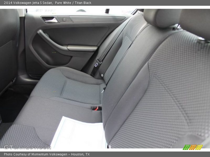 Pure White / Titan Black 2014 Volkswagen Jetta S Sedan