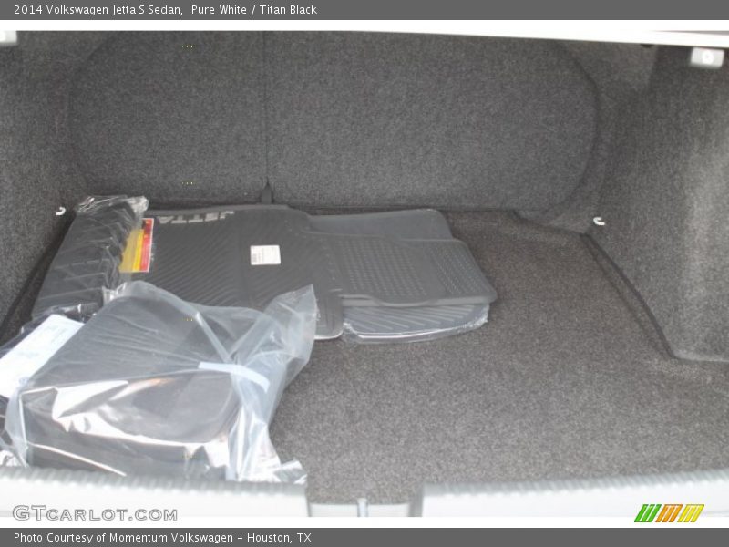 Pure White / Titan Black 2014 Volkswagen Jetta S Sedan