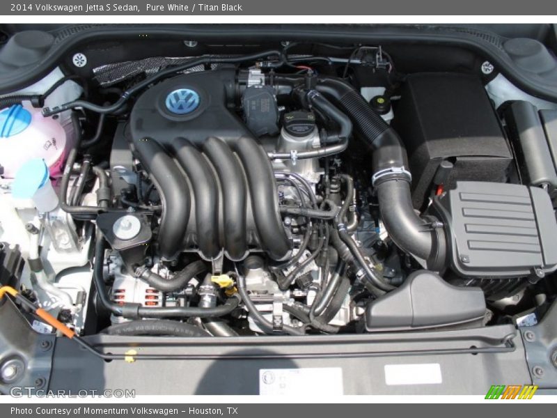 Pure White / Titan Black 2014 Volkswagen Jetta S Sedan