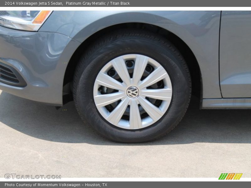 Platinum Gray Metallic / Titan Black 2014 Volkswagen Jetta S Sedan