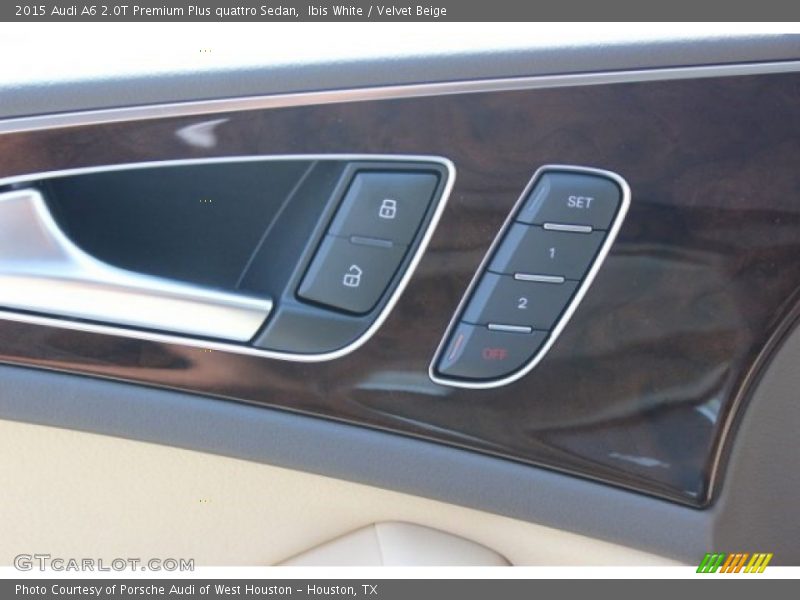 Ibis White / Velvet Beige 2015 Audi A6 2.0T Premium Plus quattro Sedan