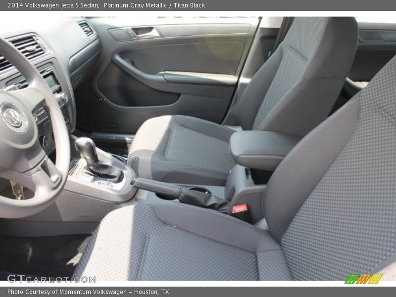 Platinum Gray Metallic / Titan Black 2014 Volkswagen Jetta S Sedan