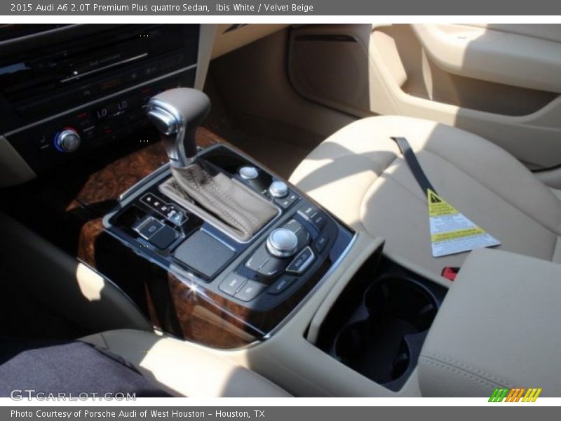Ibis White / Velvet Beige 2015 Audi A6 2.0T Premium Plus quattro Sedan