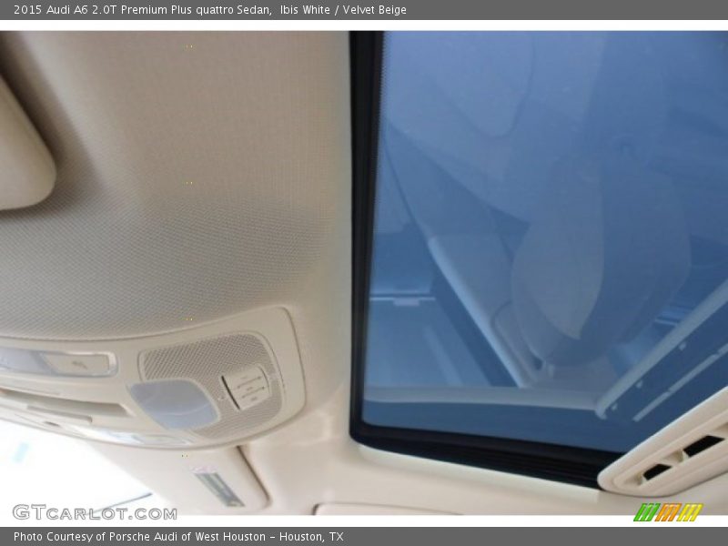 Ibis White / Velvet Beige 2015 Audi A6 2.0T Premium Plus quattro Sedan