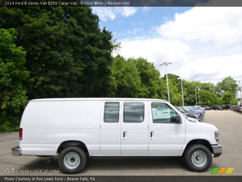 Oxford White / Medium Flint 2014 Ford E-Series Van E250 Cargo Van