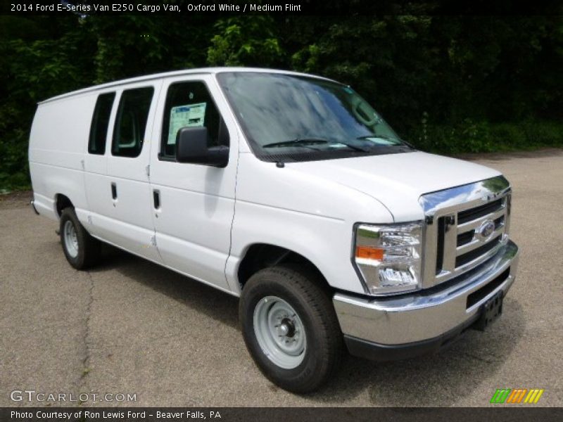 Oxford White / Medium Flint 2014 Ford E-Series Van E250 Cargo Van