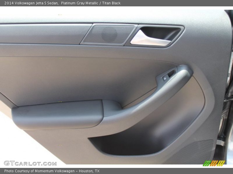 Platinum Gray Metallic / Titan Black 2014 Volkswagen Jetta S Sedan
