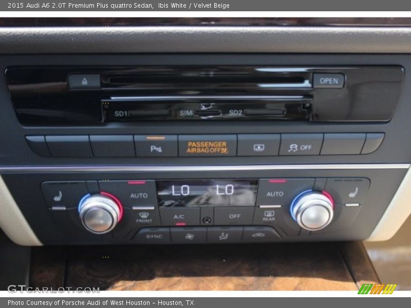 Ibis White / Velvet Beige 2015 Audi A6 2.0T Premium Plus quattro Sedan