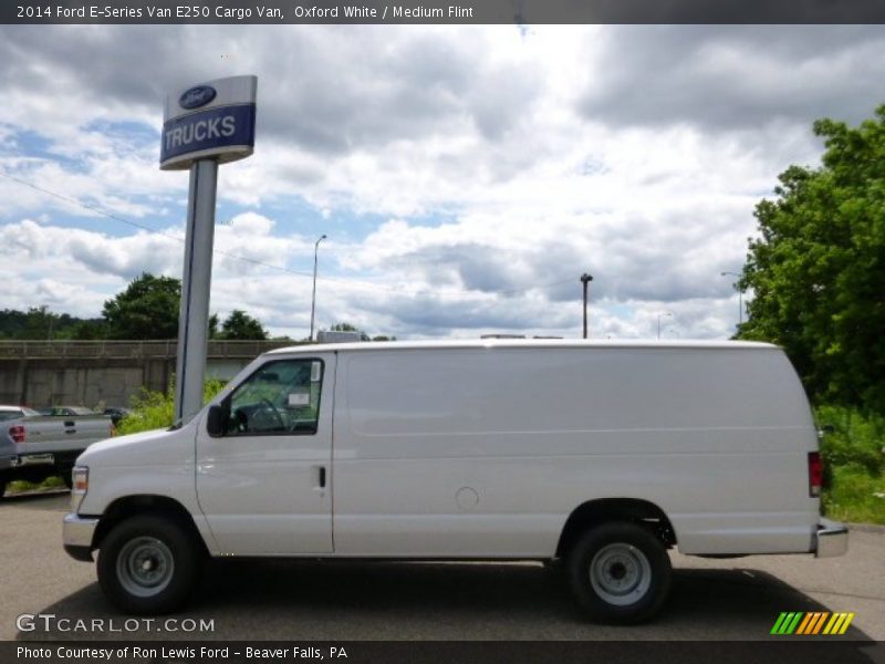 Oxford White / Medium Flint 2014 Ford E-Series Van E250 Cargo Van