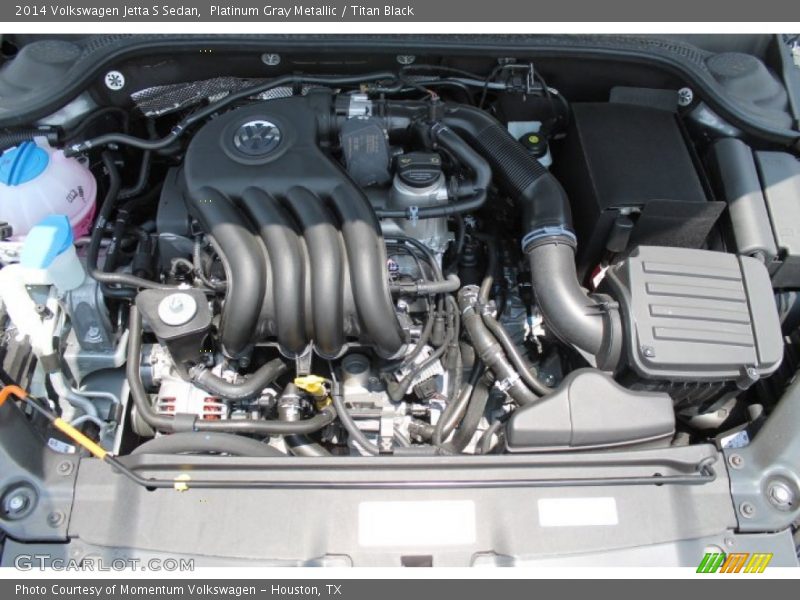 Platinum Gray Metallic / Titan Black 2014 Volkswagen Jetta S Sedan
