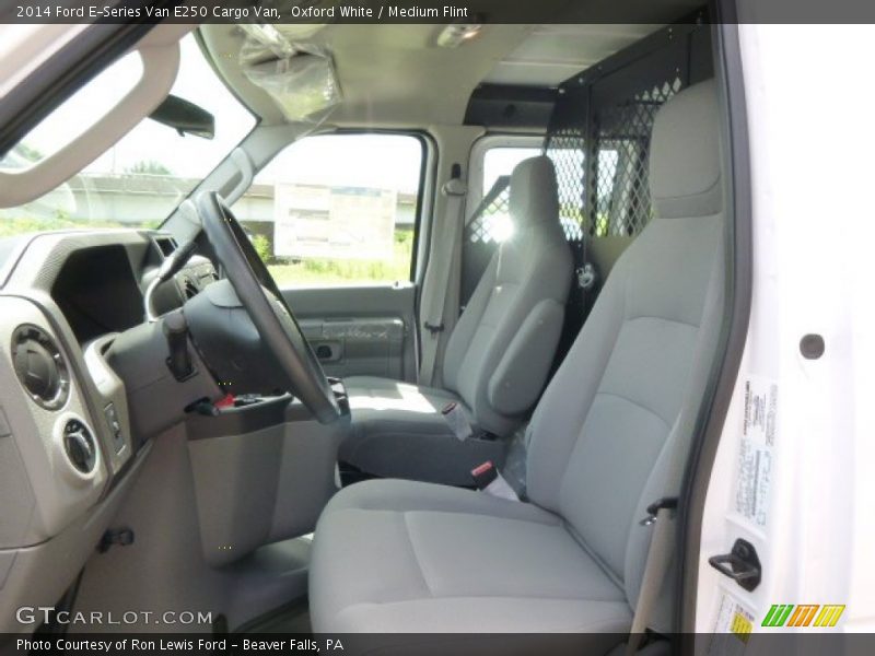 Oxford White / Medium Flint 2014 Ford E-Series Van E250 Cargo Van