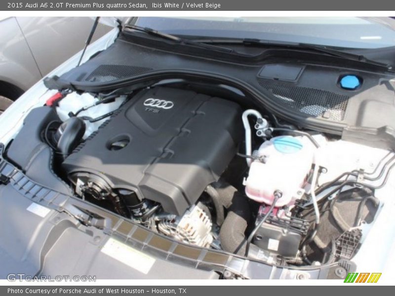 Ibis White / Velvet Beige 2015 Audi A6 2.0T Premium Plus quattro Sedan