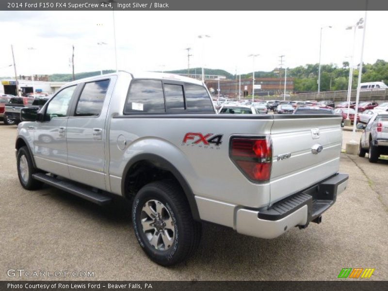 Ingot Silver / Black 2014 Ford F150 FX4 SuperCrew 4x4