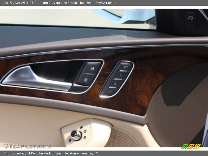 Ibis White / Velvet Beige 2015 Audi A6 3.0T Premium Plus quattro Sedan