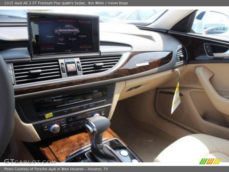 Ibis White / Velvet Beige 2015 Audi A6 3.0T Premium Plus quattro Sedan