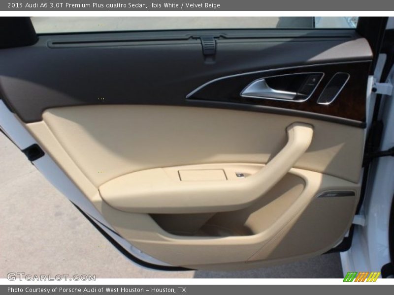 Ibis White / Velvet Beige 2015 Audi A6 3.0T Premium Plus quattro Sedan
