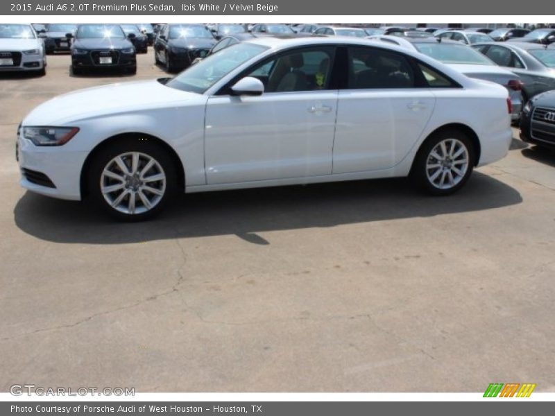 Ibis White / Velvet Beige 2015 Audi A6 2.0T Premium Plus Sedan
