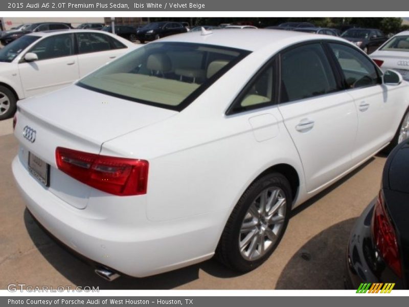 Ibis White / Velvet Beige 2015 Audi A6 2.0T Premium Plus Sedan