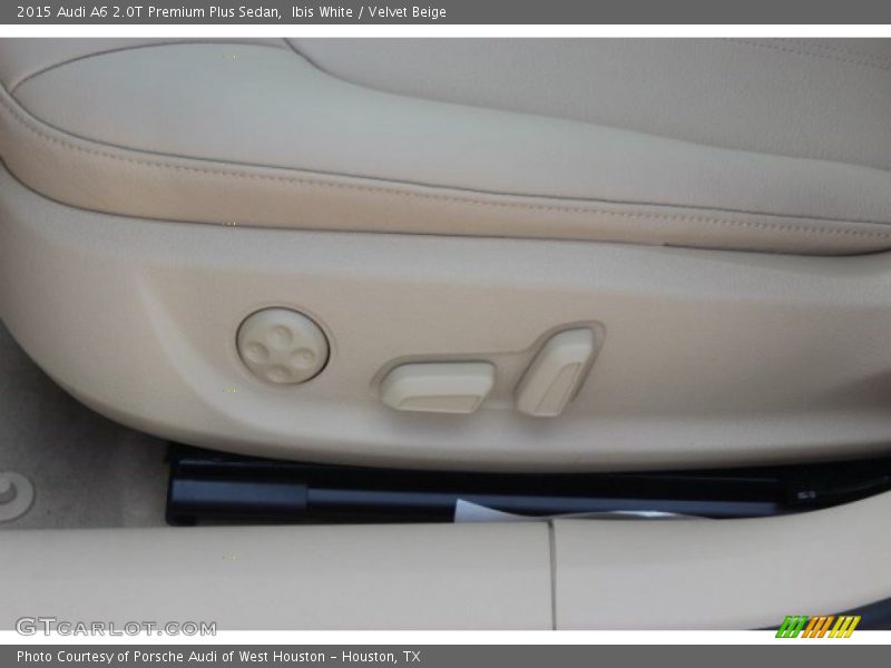 Ibis White / Velvet Beige 2015 Audi A6 2.0T Premium Plus Sedan