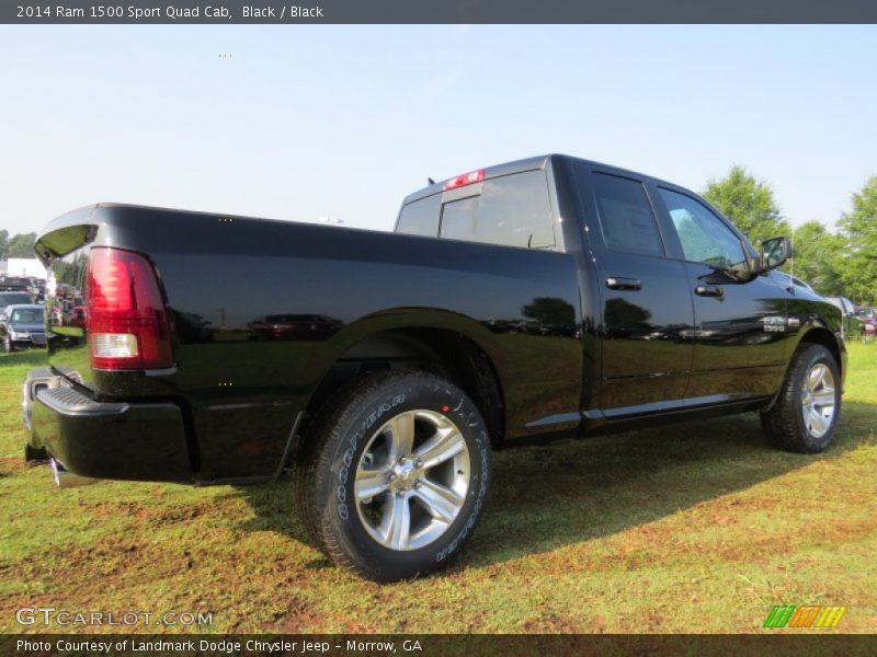 Black / Black 2014 Ram 1500 Sport Quad Cab