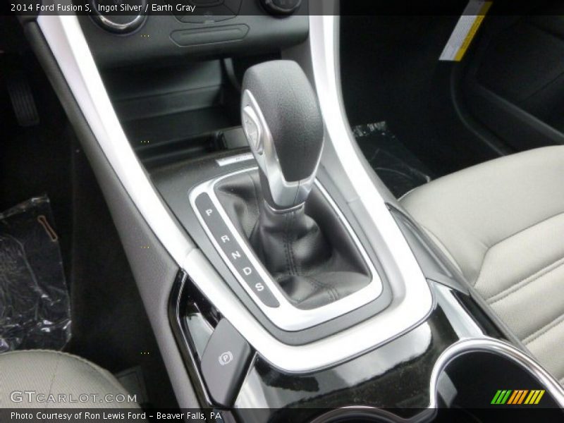 Ingot Silver / Earth Gray 2014 Ford Fusion S