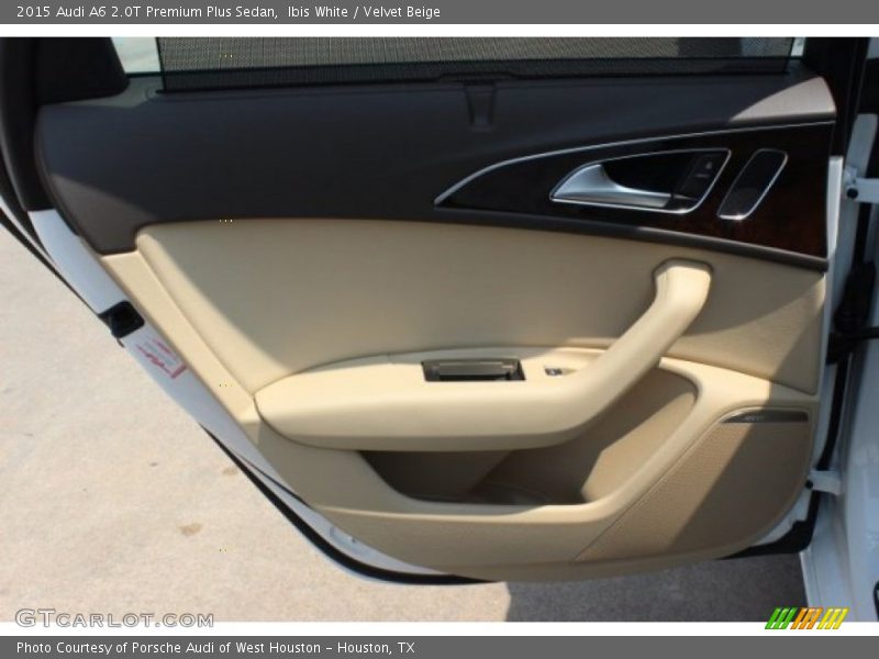 Ibis White / Velvet Beige 2015 Audi A6 2.0T Premium Plus Sedan