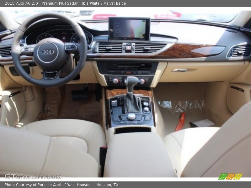 Ibis White / Velvet Beige 2015 Audi A6 2.0T Premium Plus Sedan