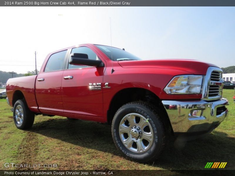 Front 3/4 View of 2014 2500 Big Horn Crew Cab 4x4