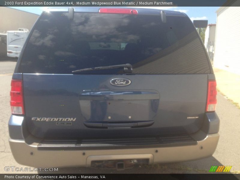 Medium Wedgewood Blue Metallic / Medium Parchment 2003 Ford Expedition Eddie Bauer 4x4