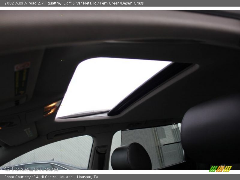 Light Silver Metallic / Fern Green/Desert Grass 2002 Audi Allroad 2.7T quattro