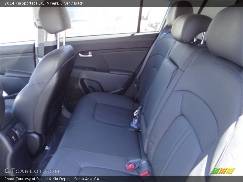 Mineral Silver / Black 2014 Kia Sportage SX