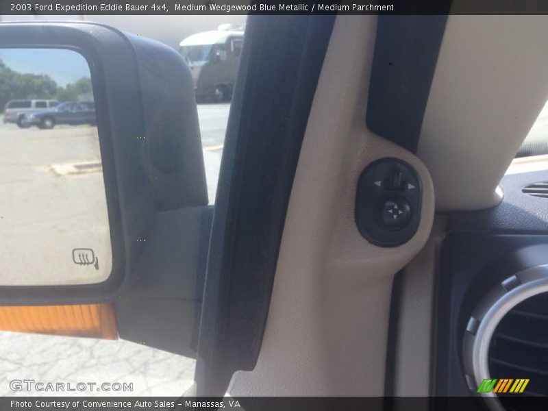 Medium Wedgewood Blue Metallic / Medium Parchment 2003 Ford Expedition Eddie Bauer 4x4