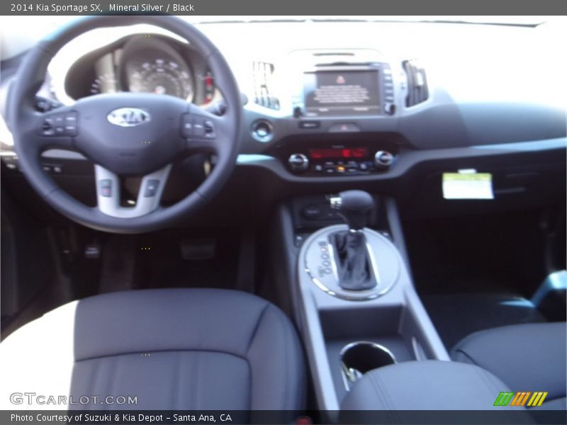 Mineral Silver / Black 2014 Kia Sportage SX
