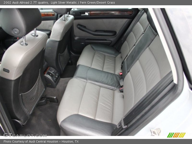 Light Silver Metallic / Fern Green/Desert Grass 2002 Audi Allroad 2.7T quattro