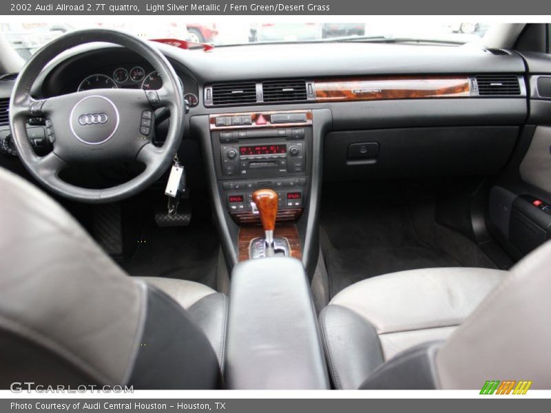 Light Silver Metallic / Fern Green/Desert Grass 2002 Audi Allroad 2.7T quattro